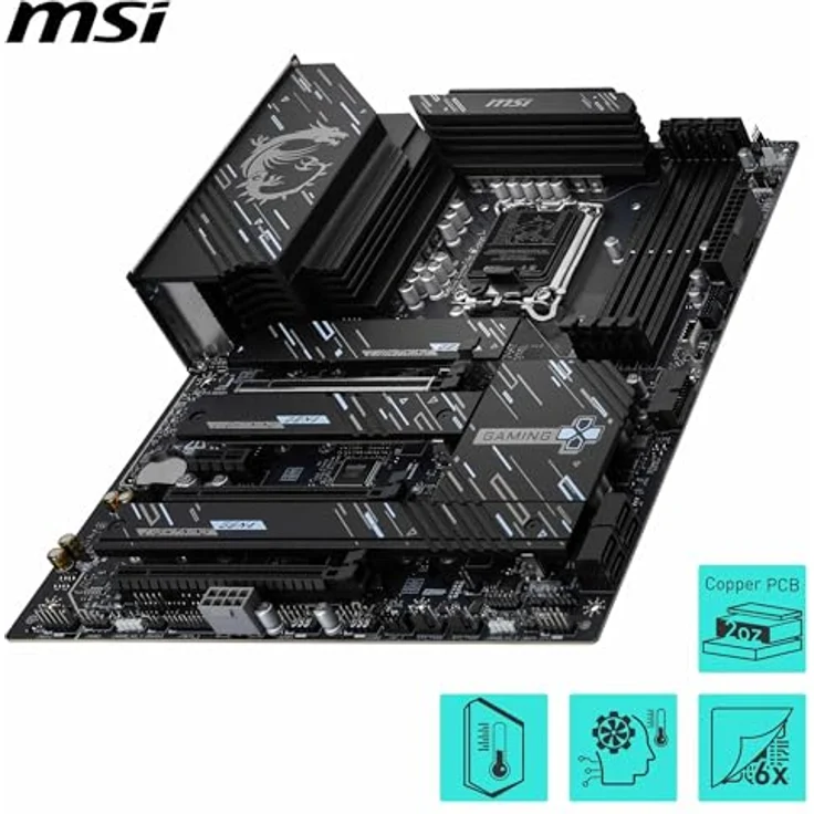 MSI Z890 Gaming Plus WiFi, Mainboard mit WiFi-Funktion – Bild 4