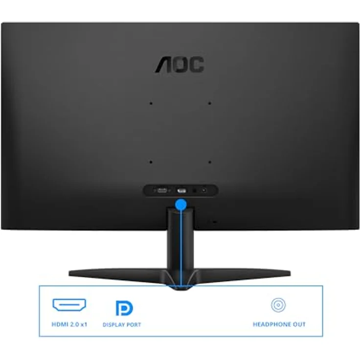 AOC Q27B36X 27-Zoll WQHD Monitor, 144 Hz, IPS-Panel, 0,5 ms MPRT, Adaptive Sync, HDR10, Schwarz – Bild 3