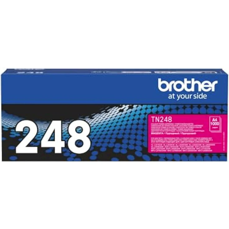 Brother TN-248M, Magenta Tonerkartusche für DCP, HL und MFC Drucker, ca. 1.000 Seiten – Bild 1