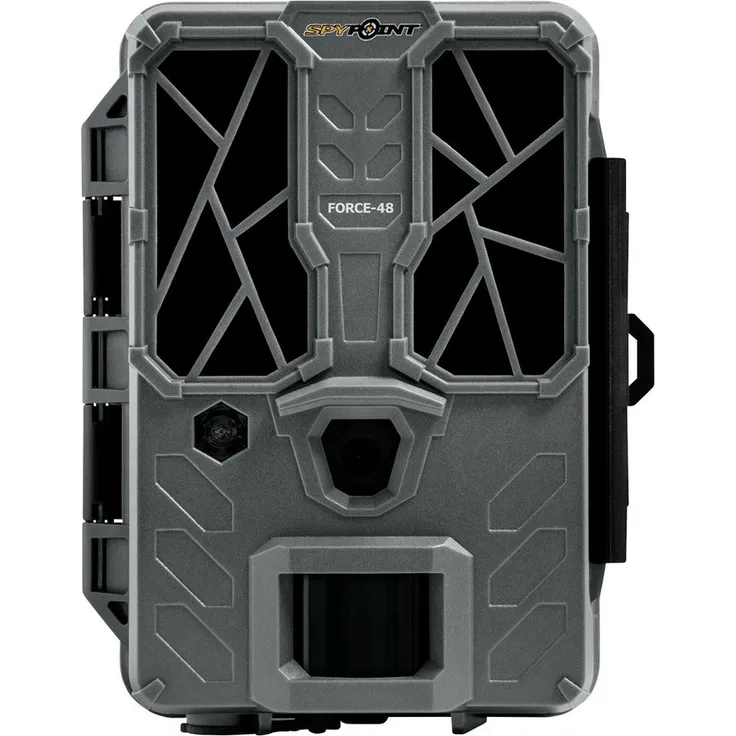 Spypoint Wildkamera 48 Megapixel mit Low-Glow-LEDs, Anthracite Black