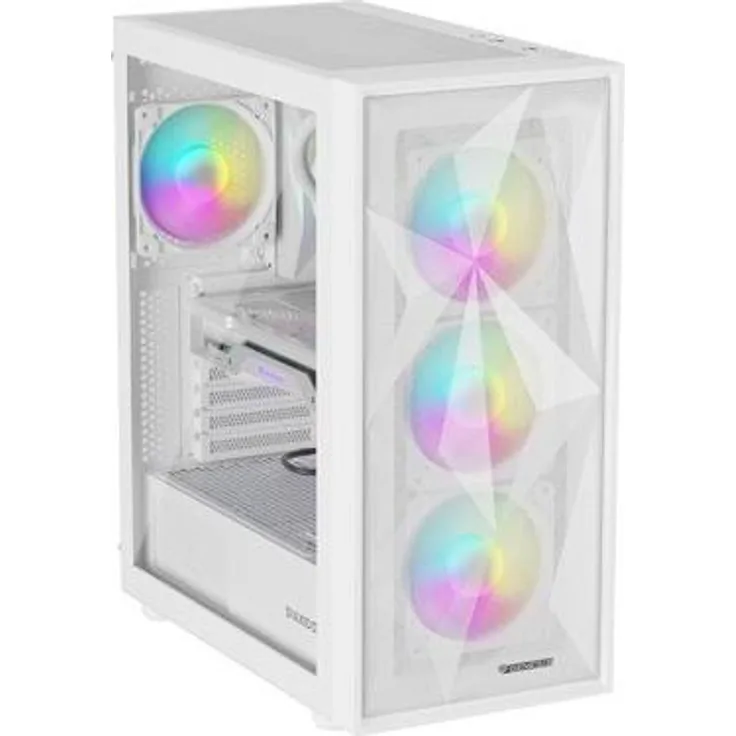 Genesis Obudowa Diaxid 605 ARGB biała PC Gehäuse, Weiss - Mini-ATX, ATX, mATX