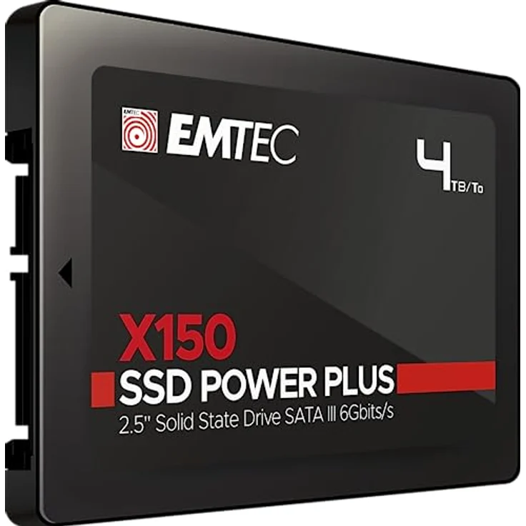 Emtec ECSSD4TX150 interne SSD 2,5 Zoll – interne SSD – SATA X150 Power Plus 3D NAND 4TB – Bild 1