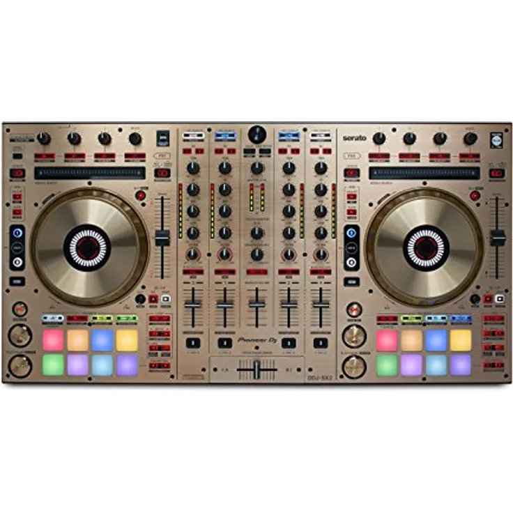 Pioneer DDJ-SX2-N - 4-Kanal Serato DJ-Controller mit Performance-Pads Gold