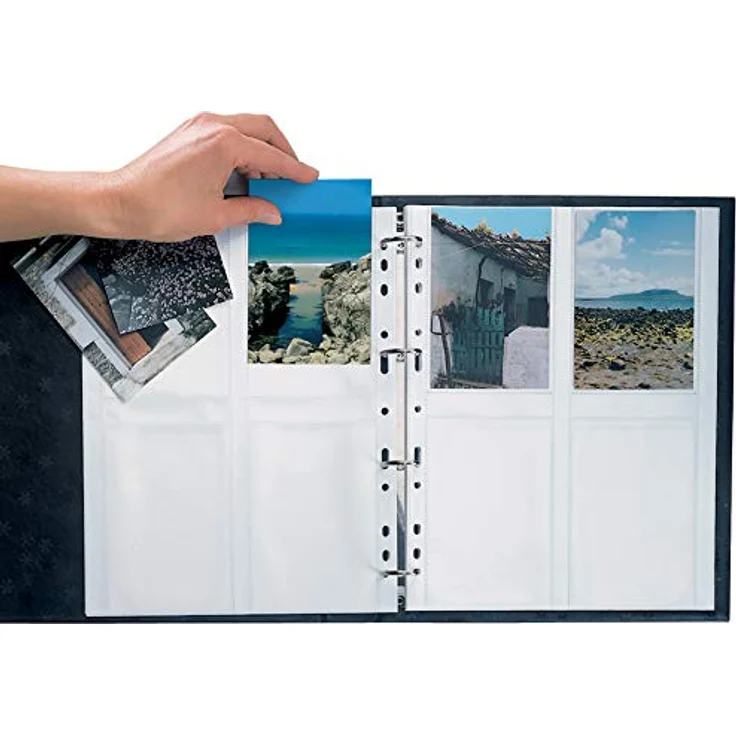 HERMA Prospekthülle FOTOPHAN, A4, weiß, für: 8 Fotos 9 x 13 cm hoch (10 Stück) - Schützende Klarsichthüllen von HERMA – Bild 3