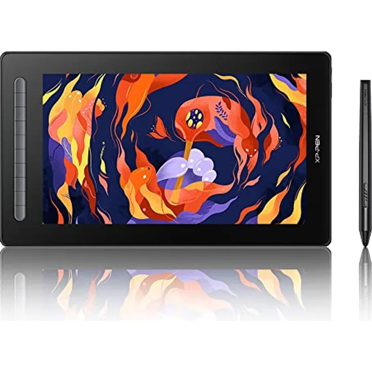 XP-PEN XP-PEN Artist 16 (2. Generation) Grafiktablett mit Display, 127% sRGB, 0,6mm Rückzugsabstand