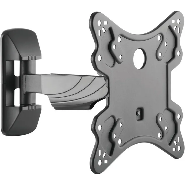 Munari SP 321, TV-Halterung für 127 cm (50 Zoll) Fernseher, neig- und schwenkbar, max. Tragfähigkeit 30 kg, Schwarz