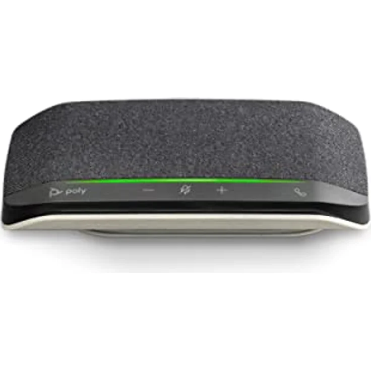 Poly Sync 10 USB-Konferenzlautsprecher – tragbarer 2-in-1-Lautsprecher für Audio-/Videokonferenzschaltungen und Musik – USB-betrieben – funktioniert mit Teams, Zoom, Google und mehr – duales Mikrofon – Bild 1