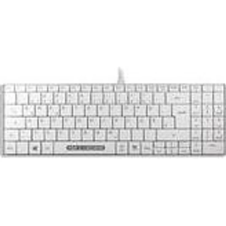 Man & Machine Europe Hygienetastatur ITs Cool, mechanische Tastatur mit 99 Tasten, kabelgebunden, weiß, QWERTY Layout