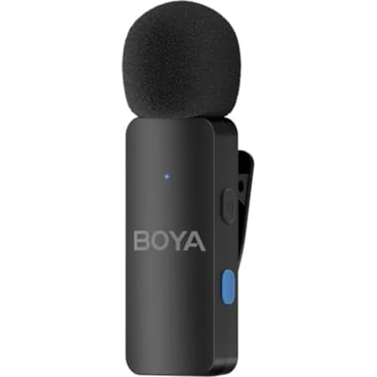 Boya BY-V4D, 4-Kanal Mini-Drahtlosmikrofon mit doppelter Geräuschunterdrückung für Smartphones und Kameras – Bild 4