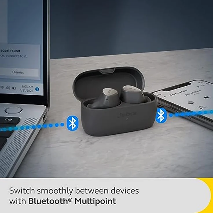 Jabra Elite 4 Bluetooth, In-Ear, lila – Bild 3