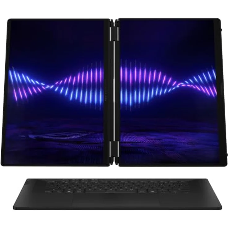 ASUS ROG Zephyrus Duo GX651AX-SR004W 16" WQXGA OLED Core Ultra 9 386H 64GB/2TB RTX 5090 Win11 (16", 2000 GB, 64 GB, DE), Notebook, Grau – Bild 3