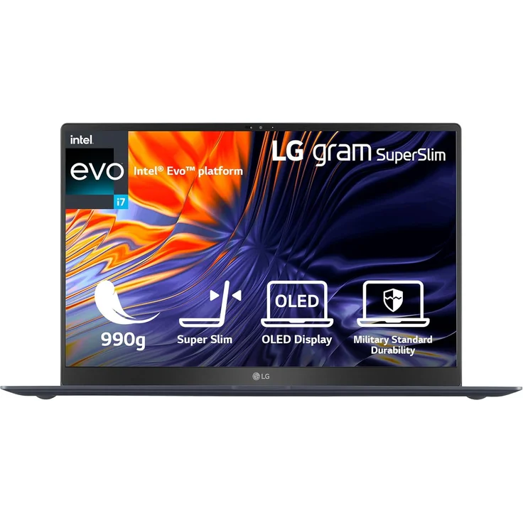 LG Gram Superslim (2023) 15 Zoll Ultralight Notebook - 990g Intel Core i7 Laptop (16GB RAM, 1TB SSD, 16h Akkulaufzeit, 16:9, OLED, Full-HD, Thunderbolt 4, Win 11 Home, Mirametrix) – Bild 1