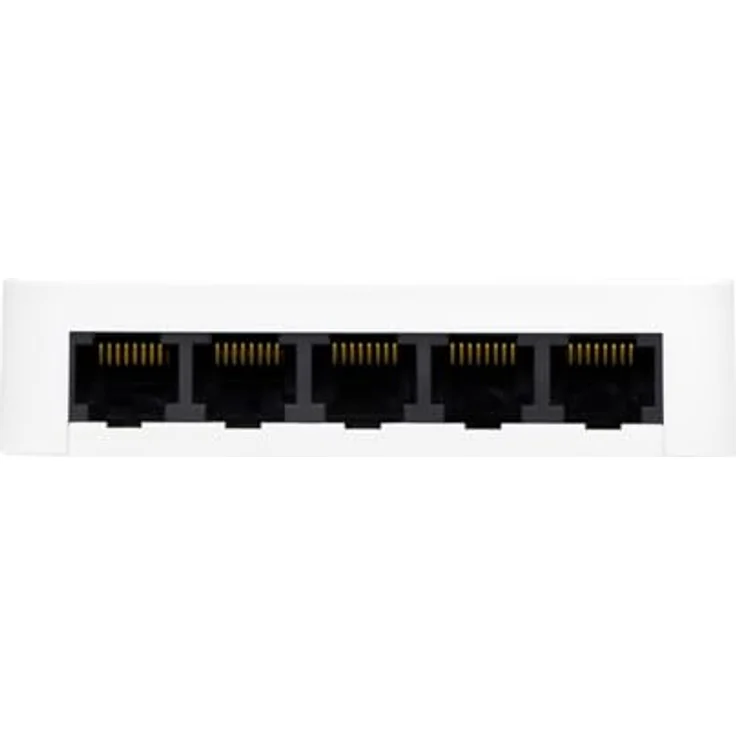 LogiLink Professional 5-Port Gigabit Desktop Netzwerk Switch, 10/100/1000 Mbit/s, lüfterloses Design – Bild 3