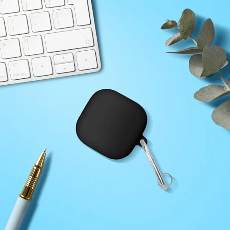 kwmobile Kopfhörer-Schutzhülle für Samsung Galaxy Buds 4 / Buds 4 Pro, TPU Silikon Case mit Karabiner, stoßfest und kratzsicher – Bild 3