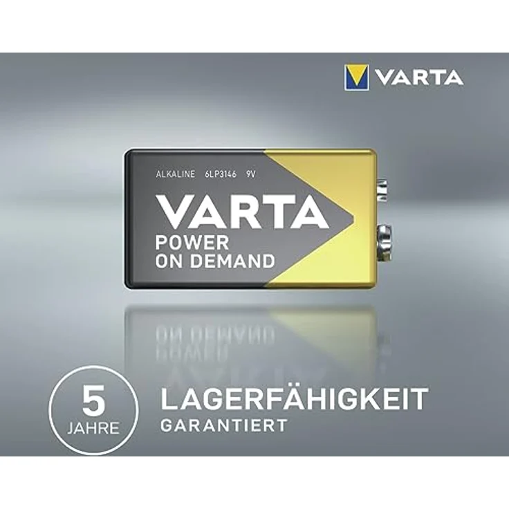 VARTA Power on Demand 9V Block - 20er Pack Vorratspack - smart, flexibel und leistungsstark für den mobilen Endkonsumenten - z.B. für Smart Home Geräten, Rauchmelder, Brandmelder – Bild 3