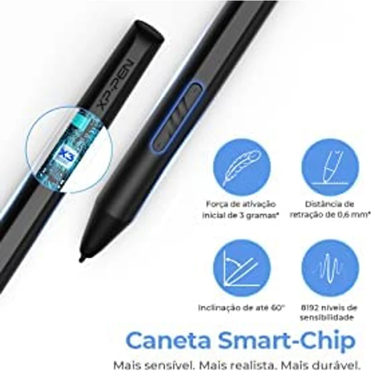 XP-Pen Artist 10 2. Generation Grafiktablett 10,1 Zoll Pen Display mit X3 Smart-Chip Stylus, 120 % sRGB Farbraum, 6 Schnelltasten (Grün) – Bild 5