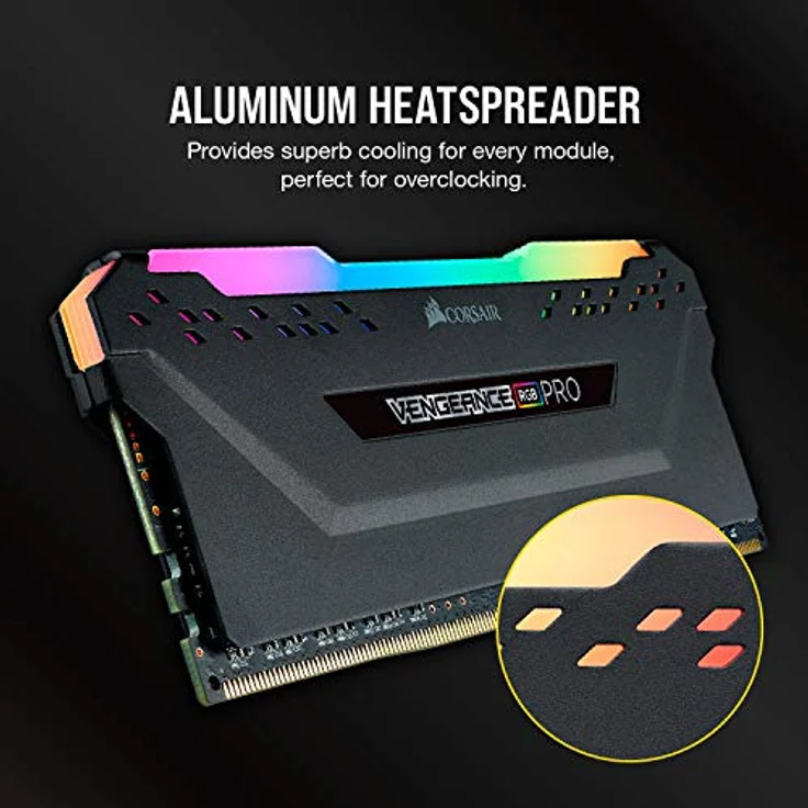 Corsair Vengeance RGB Pro 16GB (2x8GB) 3600MHz C18 - schwarz - Preisvergleich – Bild 5