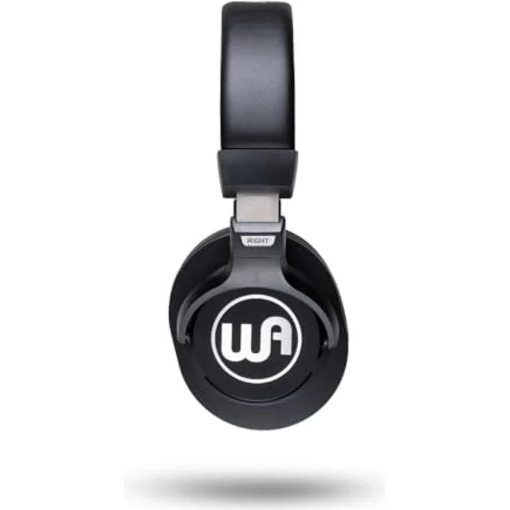 Warm Audio WA-HRT Headroom, geschlossene Studiokopfhörer mit 45 mm Neodym-Treibern, austauschbaren Ohrpolstern für Monitoring & Recording, Schwarz – Bild 5