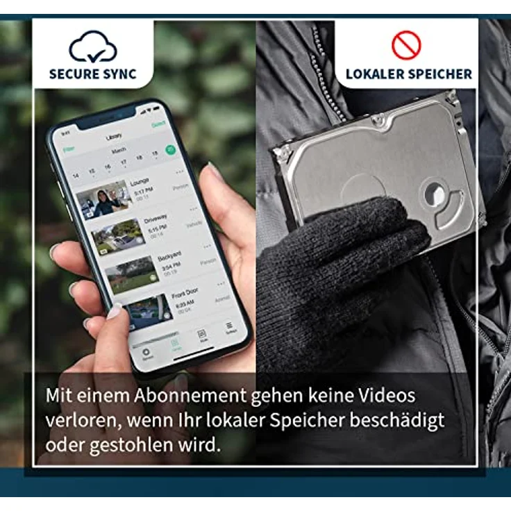 Arlo Pro3 Überwachungskamera & Alarmanlage, 2K UHD, Zusatzkamera, kabellos, Innen-Außen, Farbnachtsicht, 160 Grad Winkel, WLAN, 2-Wege Audio, Spotlight, Bewegungsmelder, VMC4040P, SmartHub benötigt – Bild 2