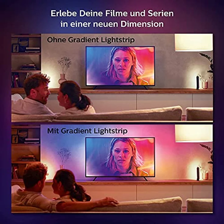 Philips Hue Play Gradient 55 Zoll Lightstrip, 16 Mio. Farben - Preisvergleich – Bild 5