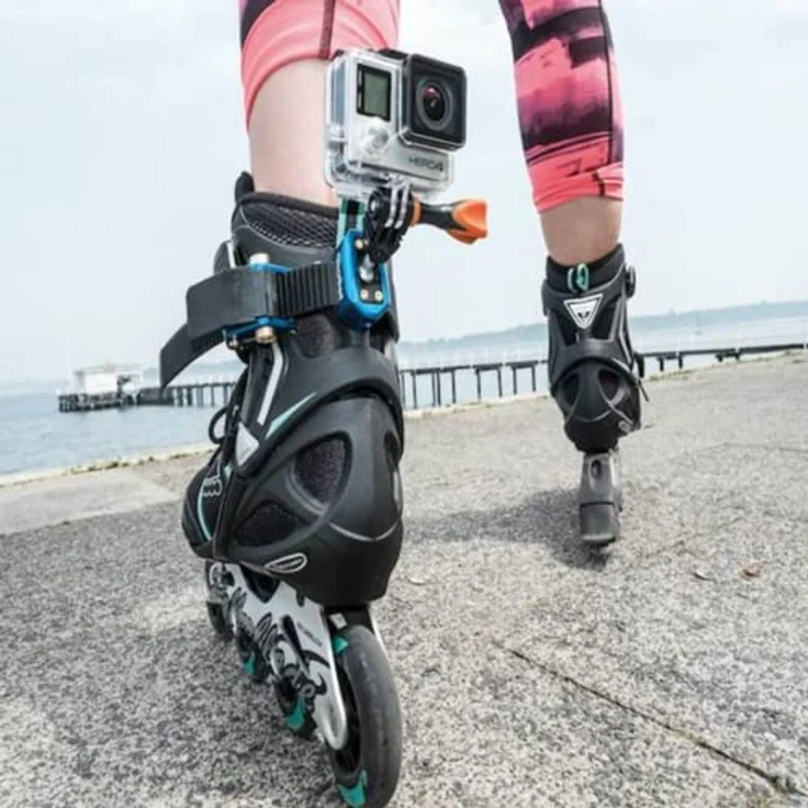 iSHOXS Proflex Hochflexible Action-cam Halterung für GoPro, Rollei und kompatible Kameras - Rot – Bild 2