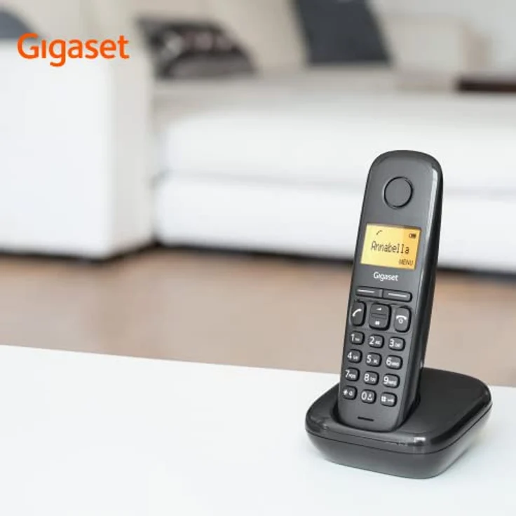 Gigaset A270 Duo Schnurlostelefon mit Rufnummernanzeige + zusätzliches Handset, DECT/GAP, schwarz – Bild 7