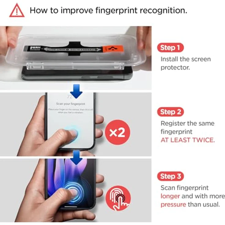 Spigen Glas.tR EZ Fit Sichtschutz Schutzfolie für Google Pixel 9 Pro XL, 2 Stück, Privacy Schutz, kratzfest, 9H Härte – Bild 3