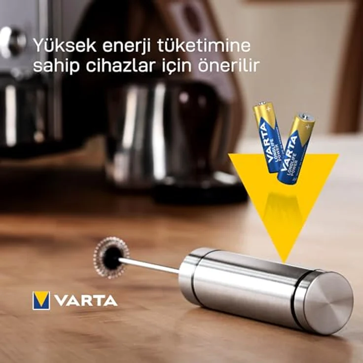 VARTA Longlife Power Batterie (AA Mignon Alkaline Batterien LR6 - 8er Pack) – Bild 3