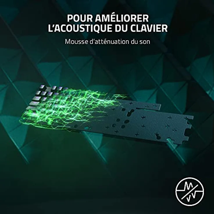 Razer Hunter V2 TKL Schaltknauf, Rot - Linear Optical Switches Gen-2, Doubleshot PBT-Tastenkappen, Schalldämpfender Schaumstoff, Ergonomische Handgelenkauflage – Bild 4