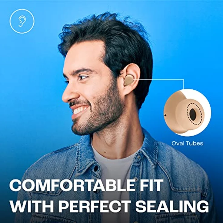 JBL Wave Buds, Bluetooth In-Ear Headsets mit JBL Deep Bass, 32 Stunden Akkulaufzeit, beige – Bild 7