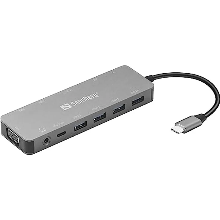 USB-C 13-in-1 Travel Dock