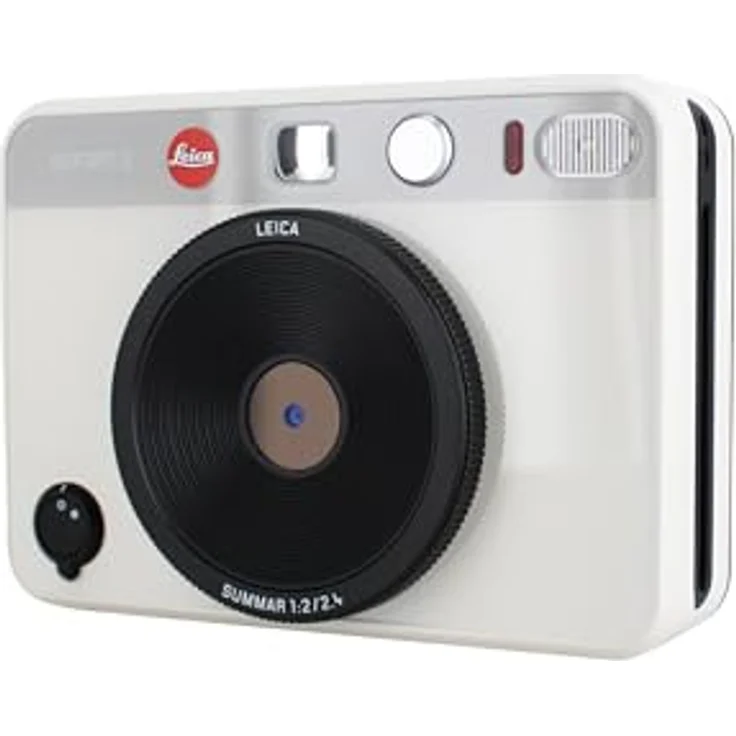 Leica Sofort 2 Sofortbildkamera mit LCD-Display, 2 Auslösern, 10 Objektiveffekten und Unterstützung der Leica FOTOS App (Weiß) – Bild 2