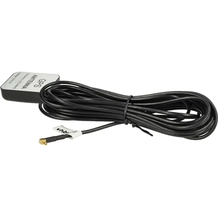vhbw GPS Antenne für Blue Media Penny Navigation PNA BM 6300, MMCX-Anschluss, 5m Kabel, schwarz, Magnetfuß – Bild 9