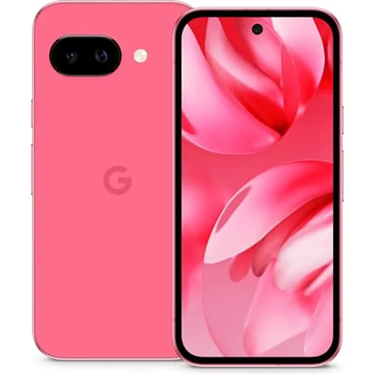 Google Pixel 9a: Android-Smartphone ohne SIM-Lock, mit KI-Kamera, 24 Stunden Akkulaufzeit und leistungsstarken Sicherheitsfunktionen – Peony, 128GB