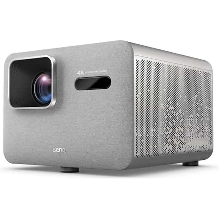 BenQ TK705STi 4K HDR Ultra-Kurzdistanzprojektor, 3000 ANSI-Lumen, Google TV mit Netflix, geringer Input-Lag, HDMI 2.1, bis 150" Großbild