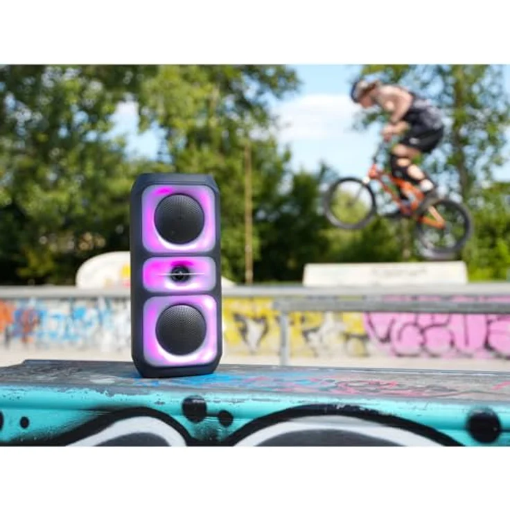 Tracer Powervox P2, Tragbarer Bluetooth-Lautsprecher mit 20 Watt Leistung, kabellos – Bild 8