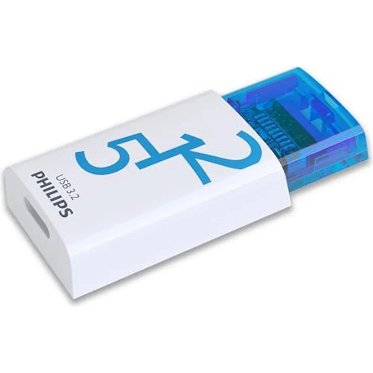 Philips Click Edition USB-C Anschluss USB 3.2 Gen 1 USB-Flash-Laufwerk 512 GB für PC, Laptop, Smartphone, Tablet mit USB-C-Anschluss, Lesegeschwindigkeit bis zu 120 MB/s – Bild 3