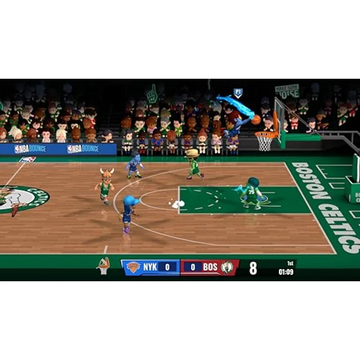Outright Games NBA Bounce - Schalter, Nintendo Switch Spiel mit Co-Op für 4 Spieler, Team-Maskottchen und anpassbare Lineup – Bild 5