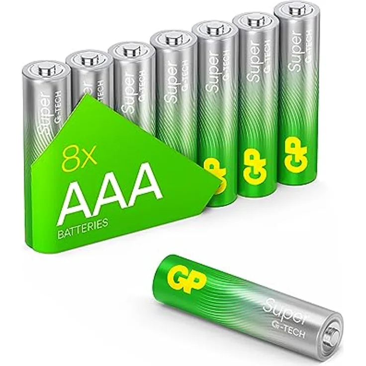 AAA Batterie GP Alkaline Super 1,5V 8 Stück