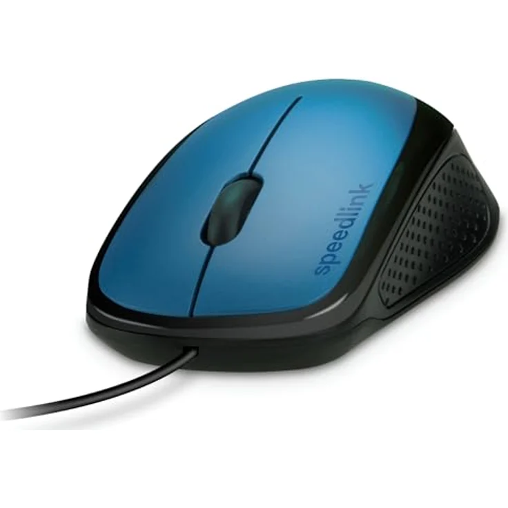 Speedlink KAPPA Mouse - 3 Tasten Maus mit USB Anschluss und ergonomischer Form - blau – Bild 3
