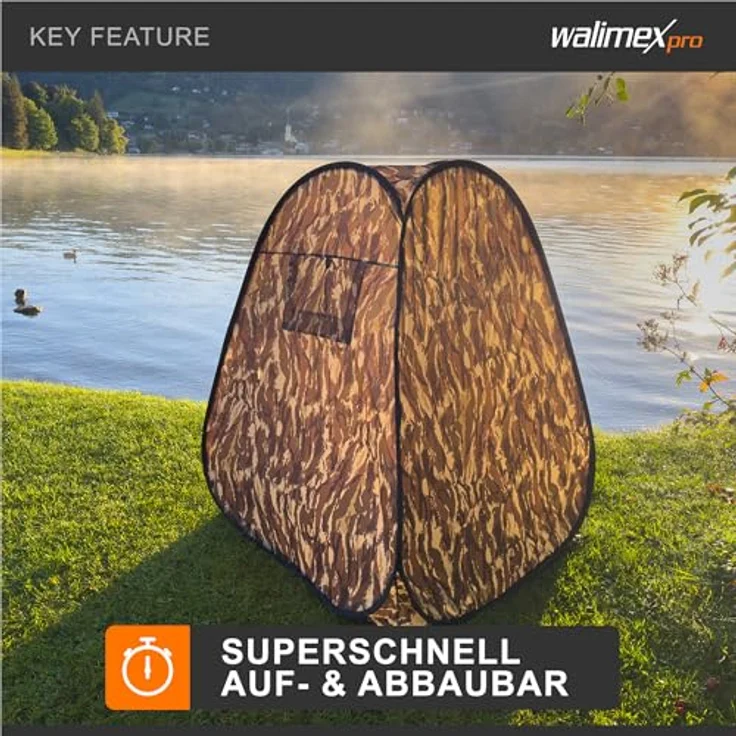 Walimex Pop-Up Camouflage Tarnzelt – Bild 4