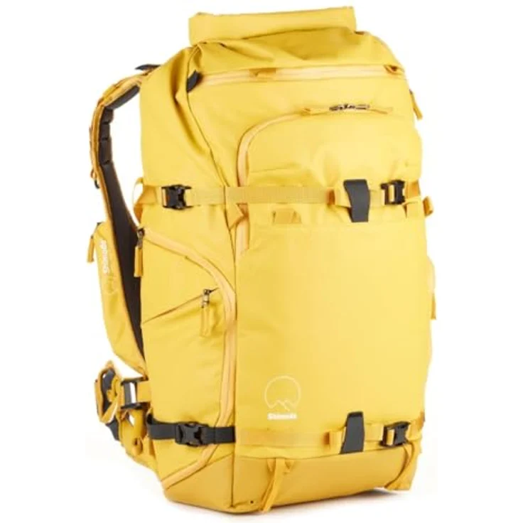 Shimoda Action X40 v2 Backpack, Fotorucksack mit 7 l Volumen, Gelb, modulares Kamerainsertsystem, erweiterbarer Rolltop-Zugang, für Laptops bis 16 Zoll – Bild 1