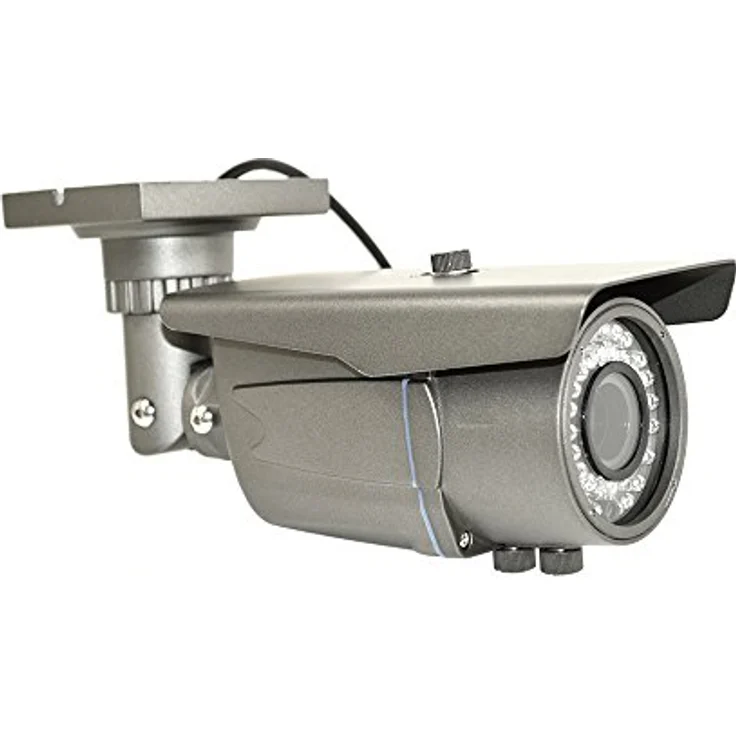 PNI IP1MP 720p Videoüberwachungskamera mit varifokalem 2,8-12 mm Objektiv, Nachtsicht bis 50 m, IP66, grau – Bild 3