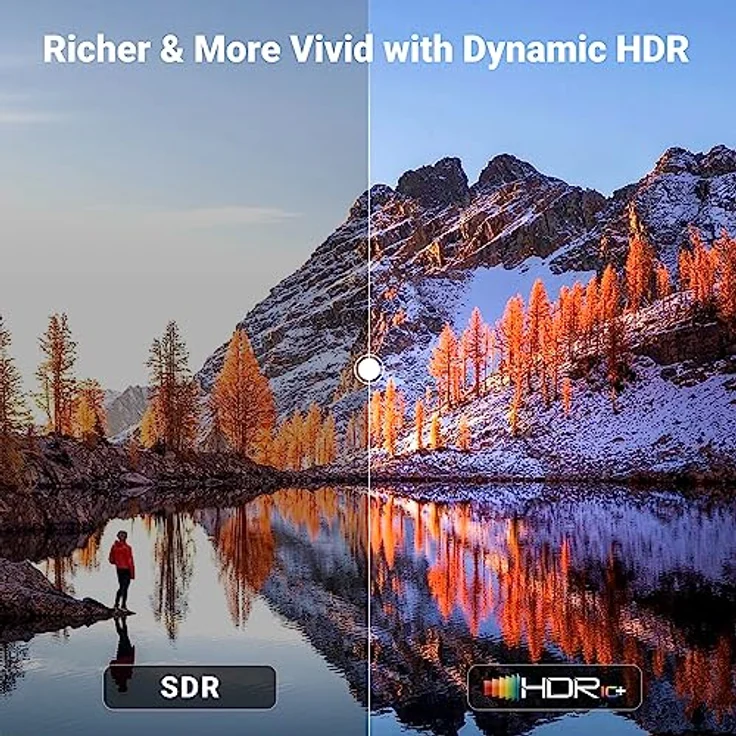 UGREEN HDMI 2.1 Kabel 8K@60Hz 4K@120Hz 48Gbps Dynamische HDR10 Dolby Vision eARC HDCP2.3 Gaming VRR HDMI 8K Kabel kompatibel mit TV, Monitor, PS5/PS4 Pro, Soundbar MacBook Pro2021 usw.(3m) – Bild 5