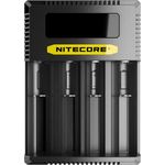 Nitecore USB-C Ladegerät CI4 - für Li-Ion, NiMH und NI-Cd Akkus - Feuerhemmender Kunststoff