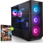 Megaport Gaming PC AMD Ryzen 7 5700X GeForce RTX4070 12GB 32GB DDR4 1000GB M.2 SSD Luftkühlung WLAN Gamer PC Computer Gaming Rechner in Schwarz