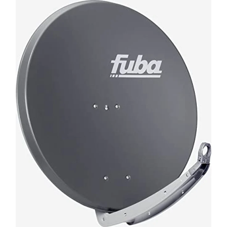 Fuba DAA 850 A Digital Sat Schüssel Anthrazit 85x85cm, Quad LNB für bis zu 4 Teilnehmer, inkl. 8x F-Stecker, ideal für FullHD und 4K-UltraHD – Bild 2