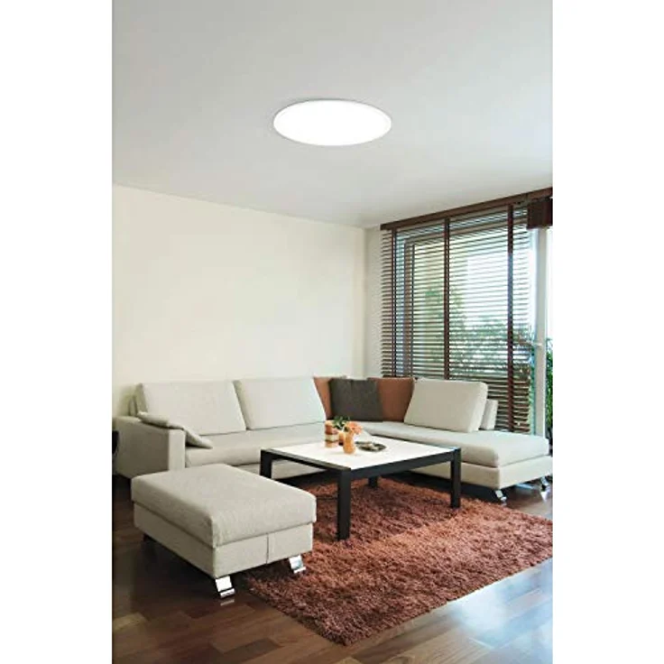 EGLO connect LED Deckenleuchte SARSINA-C Panel, Smart Home Deckenlampe, Material: Aluminium, Kunststoff, Farbe: Weiß, 300 mm, inkl. Fernbedienung, dimmbar, Weißtöne und Farben einstellbar – Bild 4
