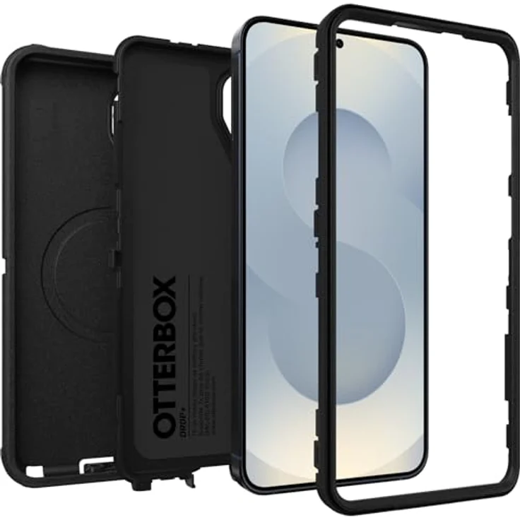 OtterBox Defender Series Pro Hülle mit Magneten für Samsung Galaxy S26+, stoßfest, 3-schichtiger Schutz, 7X Militärstandard getestet, Schwarz – Bild 5