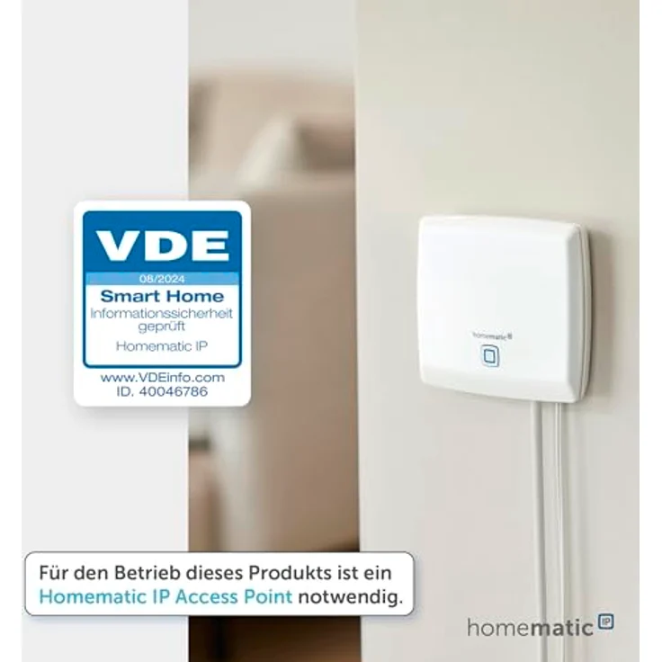 Homematic IP Funk Taster Funk Glastaster, elegantes Echtglas-Design mit 4 konfigurierbaren Tasten und Hintergrundbeleuchtung – Bild 4